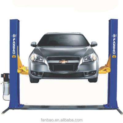 China 3T 4T double cylinder lift steady lifting and low nose safety operate car lift auto hoist with CE certification Shanghai Fanbao for sale