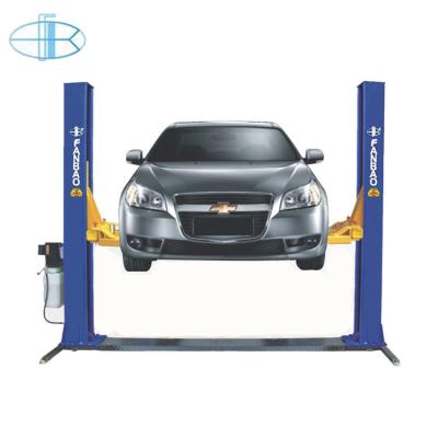 China Reinforced base plate two post hydraulic vehicle lift for cars for sale