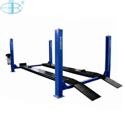 China 5000 kg 4 post car lift with jacks for sale