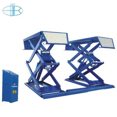 China 3000kg electrical release super thin hydraulic Scissor Lift for sale