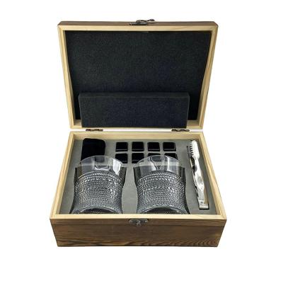 China Amazon Top Selling Viable Whiskey Stones Set Cooling Rocks Ice Cubes Gift For Man for sale