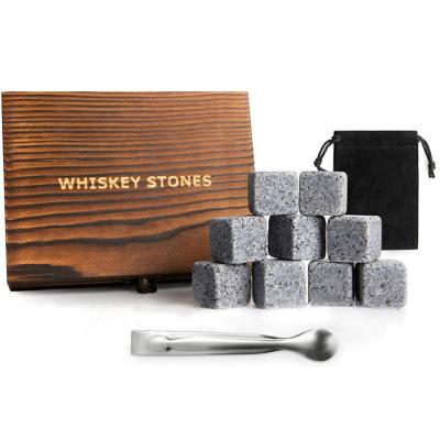 China Viable Gift Boxed Set with Whiskey Rocks Whiskey Stones Chilling Set for sale