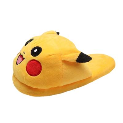 China Hot-selling fashion trend winter cartoon plush slippers ladies plush bedroom slippers fashion fur slippers for sale