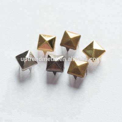 China Square And Pointed Nickel Free Metal Claw Stud With Forks, Metal Nailhead Fork, Nails Spots for sale