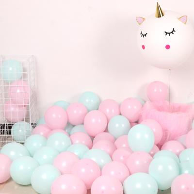 China Latex Youhoda 10 inch round shaped latex inflatable balloon macaron helium pastel baloon for party decoration for sale