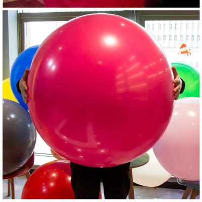 China Custom Large Size Gift Toy Youhoda Logo Printed Big Globos Helium Latex Balloons 36 Inch Giant Inflatable Balloon Balloon for sale