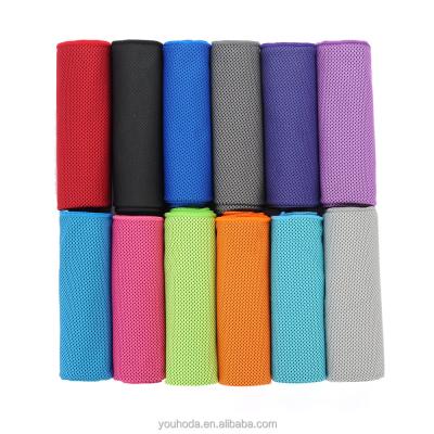 China QUICK DRY Ice Towel Polyester Microfiber Towel Soft Breathable Cool Cool Stay Cool For Yoga Sport Gym Workout Camping for sale