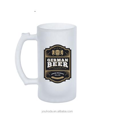 China Beer 500ml Transparent Lead Free Stein Glasses Beer Glass Cup 1 Liter Beer Mug For Restaurant Bar Party for sale