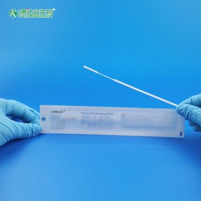 China KangDaAn Disposable Medical Sterile Nylon Flocking Sampling Nasopharyngeal Swabs for Test Kit for sale