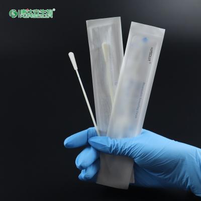 China CE MHRA ISO13485 Nylon Flocking Disposable Sterile Sampling Swab Oropharyngeal Swab (3cm Breakpoint) for sale