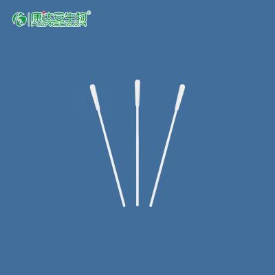 China Disposable Nylon Flocked Sample Collection Swab Medical Sterile Nasal Swab (without Breakpoint) for sale