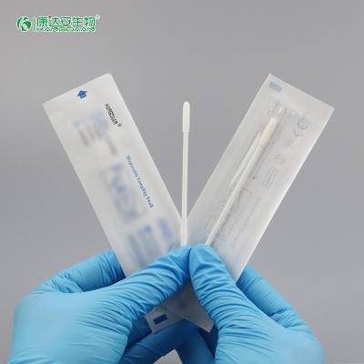 China Gynaecology High Vaginal Applicator Sampling Swab Sterile Nylon Flocked Collection Swab for sale