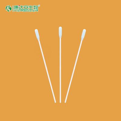 China Nylon Flocking Disposable Sterile Sampling Swab Sponge Saliva Specimen Collection Swabs for sale