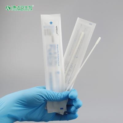 China Medical Buccal Specimen Collection Swab Atk Test Sponge Sterile Disposable Sampling Nasal Swabs Sticks for sale