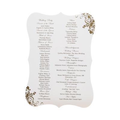 China China Top Quality Durable White Acrylic Wedding Invitation Card for sale