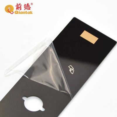 China Factory Price Acrylic Front Panel Overlays With Self Adhesive Anti-screach for sale