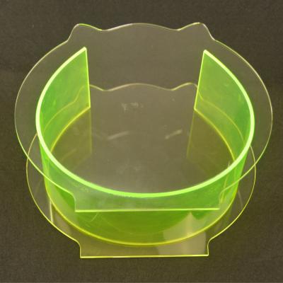 China Eco-friendly hot sale heart-shaped acrylic box for transparent display, variety of colors can be customized can offer eco-friendly Qiantak for sale