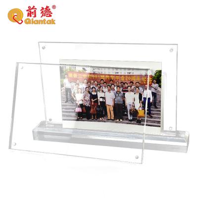 China Fashionable Picture Frame Photo Frame 20 Years Factory Free Sample Safety Customized Fashionable Logo Acrylic Plastic 3mm Packing T/T for sale