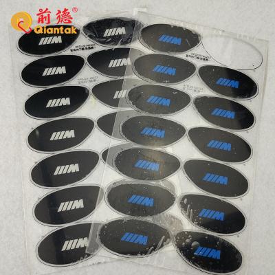 China Scratch Off 20 Years Factory Free Sample PVC Adhesive Labels Sticker Custom Logo for sale