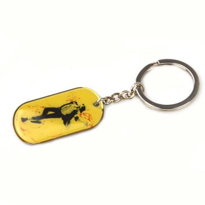 China Newest Customized Decoration 3D Logo Custom Acrylic Key Chain for sale