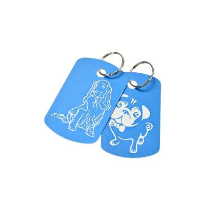 China Europe 20 Years Factory New Free Sample Custom Logo Aluminum Tag Dog Tag Design for sale