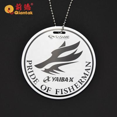 China Souvenir Hot Sale High Quality Custom Engraved Acrylic Bag Tags for sale