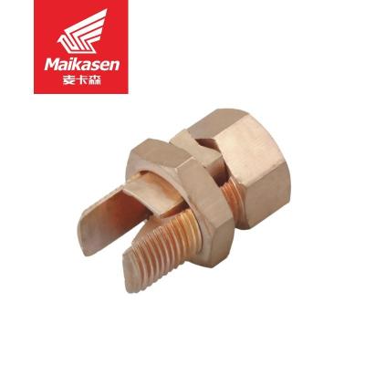 China Power Factory price TJ copper split boltcustom high precision brass split bolt/ split bolt connector for sale