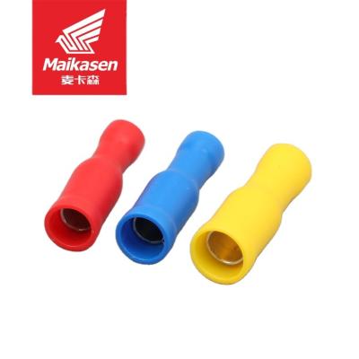 China Brass Pvc FRD Series Fully Insulated Tube With Bullet Butt Male And Female Quick Disconnect Connector Terminal for sale