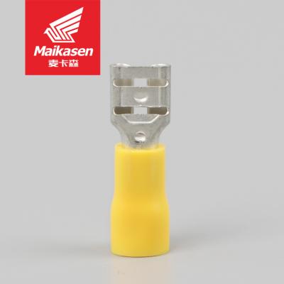 China Brass 12v brass spade terminal electrical female connector sizes for sale