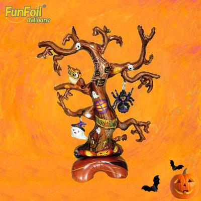 China Wholesale Happy Halloween Inflatable Festival Decorations Party Decorations Outdoor Helium Helium Foil Balloons Set Manufacturer Supplies for sale