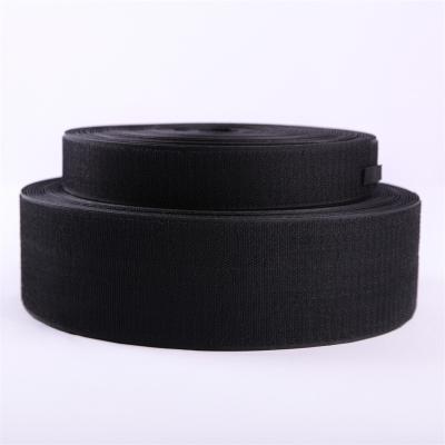 China Durable 3.8cm Hook & Loop 100% Nylon Strap Grade One Webbing Strip 38mm Velcroes Black White In Stock Customized Width Length Cut Shape for sale