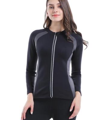 China Factory Price Sustainable High Quality Weight Loss Sauna Suit Women Neoprene Sweat Body Slimming Suit for sale