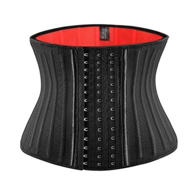 China Custom Made Breathable Logo Women Waist Trainer Corset Shaper Tummy Control Latex Waist Slimmer Trainer for sale