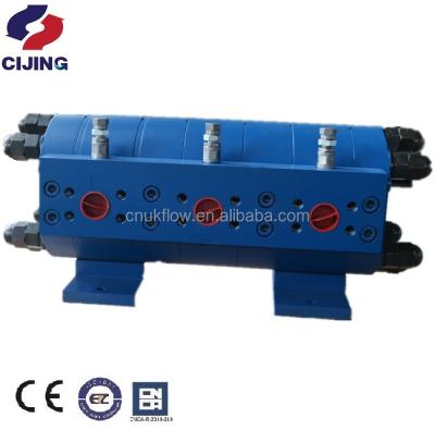 China Cast Iron / Cast Aluminum 3 Sections Hydraulic Synchronous Speed ​​Flow Divider Motor for sale