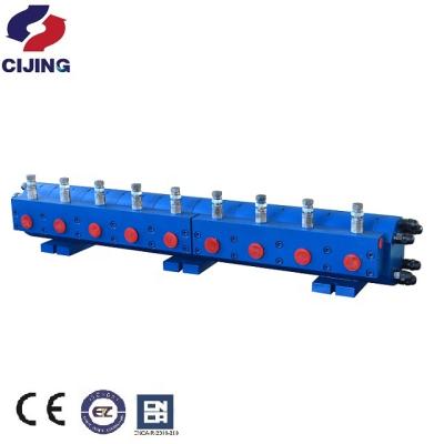 China Cast Iron / Cast Aluminum Hydraulic Group 2-12 Sections Speed ​​Flow Divider Synchronous Flow Divider for sale