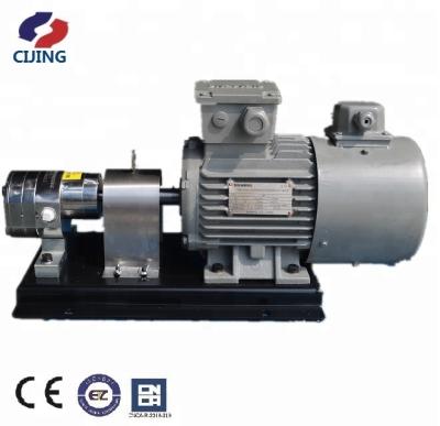 China Automotive Industry Good Compatibility Stainless Steel Liquid Gear Pump For Fiber Industry for sale