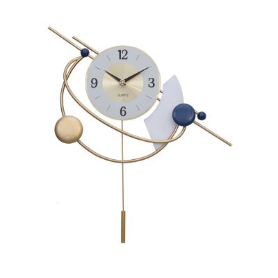 China New product style home decor 3D wall clocks modern minimalist creative antique metal wall clock for sale