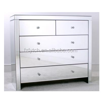 China Living Room Cabinet Cabinet 2 Big Chest Over 3 Mirrored Drawers Wholesale for sale