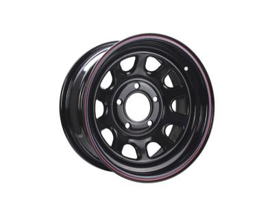 China Passanger Car 15x10 Steel Wheels For 4x4 Alloy Wheels With Different PCD 5x114.3 6x139.7 for sale