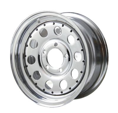 China Parts 12,13.14, 15.16 inch modular chrometrailer wheel/steel wheel/trailer wheel for trailer for sale