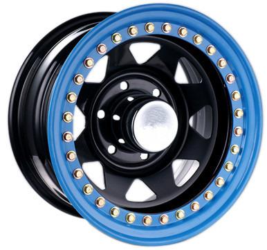 China 16x10 6x170 steel offroad wheel for SUV/real beadlock wheel/steel wheel for sale