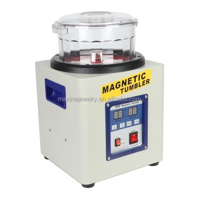 China Digital Magnetic Tumbler for Jewelry Tumbler Polishing Machine Gold Polishing Sliver Finishing 195*135mm for sale