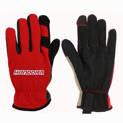 China Latest Quality Anti-Slip Durable Breathable Microfiber Industrial Tool Mechanic Gloves for sale