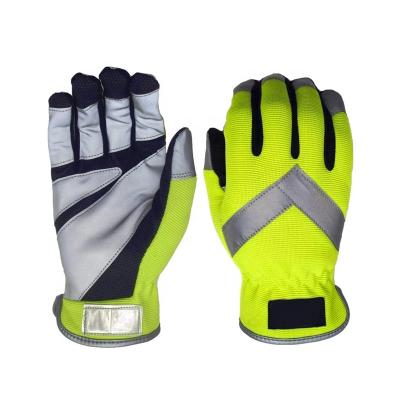 China Anti-impact Traffic Gloves Reflective Gloves High-Visibility Reflective Traffic Gloves for sale