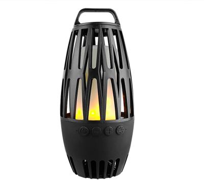 China Outdoor Phone Function Hand Grip Flame Atmosphere BT Speaker Gift for sale