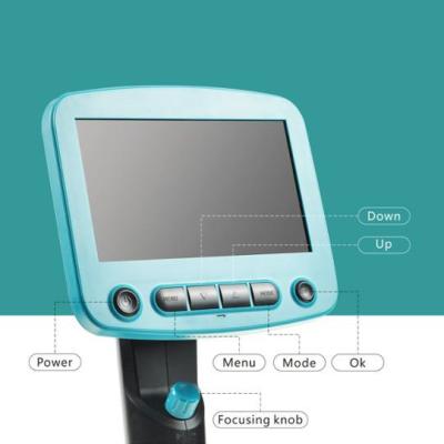 China Hospital Education Lab Industry Digital Microscope With LCD Screen for sale