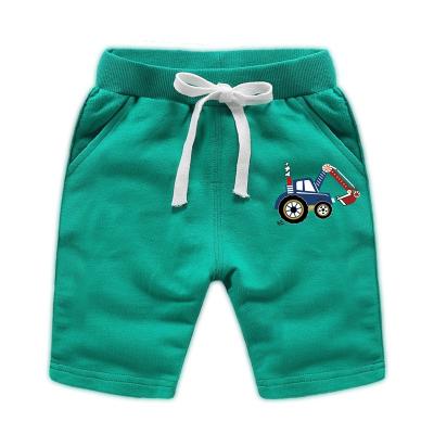 China Factory wholesale anti-pilling cotton print baby kids shorts high quality custom made kids pants boy shorts for sale