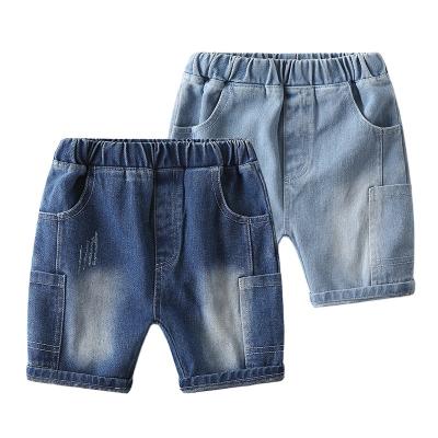 China Anti-wrinkle High Quality Summer Fashion Wash Water Jeans Kids New Shorts Boys Jean Shorts for sale