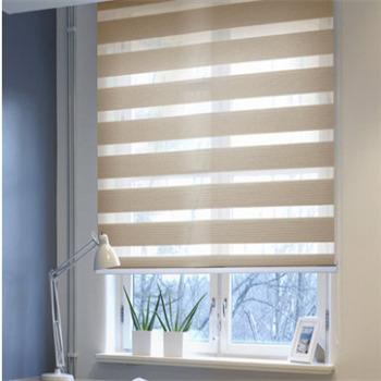 China Cordless Slat Roller Shade and Zebra Shade for sale