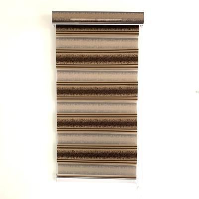 China ROMAN cheap lowest price indoor manual window shades manual zebra blinds for sale